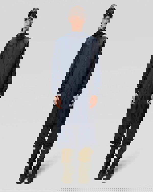 Rains Unisex Fishtail Parka - 47 Navy