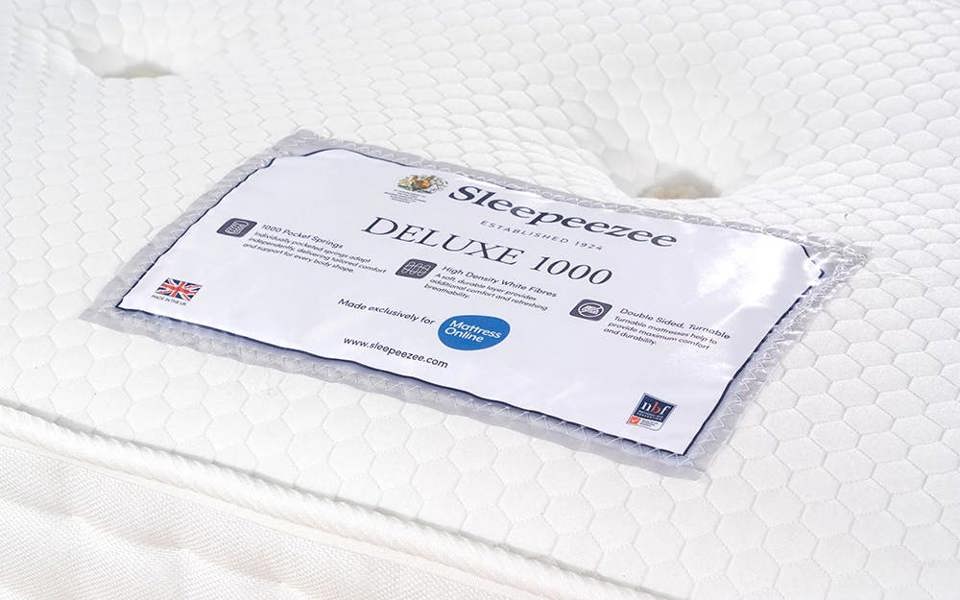 Sleepeezee Deluxe 1000 Pocket Mattress