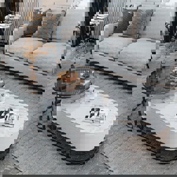 Hagy Nesting Coffee Table Set, Sintered Stone-Weilai Concept-Coffee Table 1-Weilai Concept