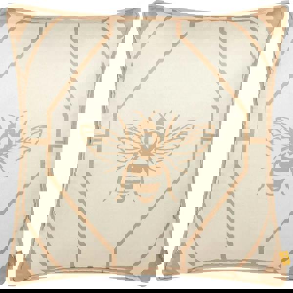 Furn Bee Deco Geometric Cushion Cover - Champagne