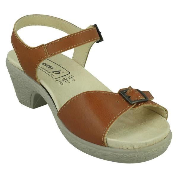 DB Shoes Ladies Easy B Casual Heeled Sandals Tilly