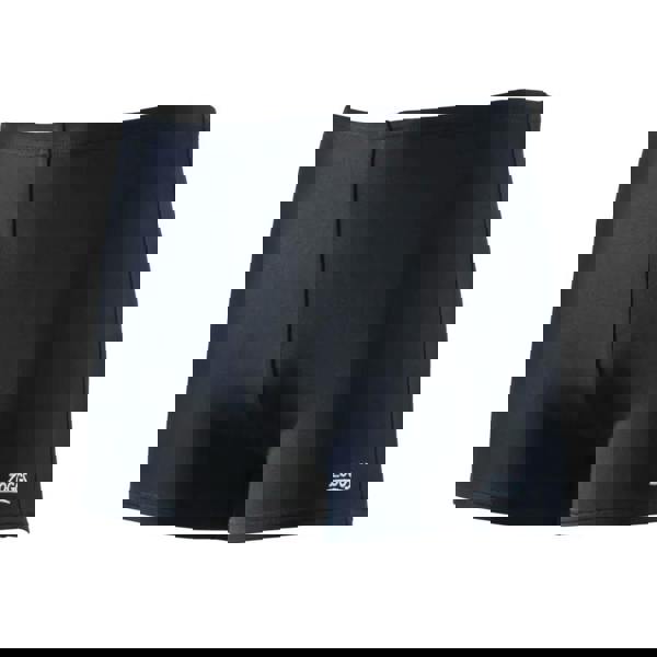 Black Zoggs Cottesloe Hip Racer swim shorts with sleek high-waisted design