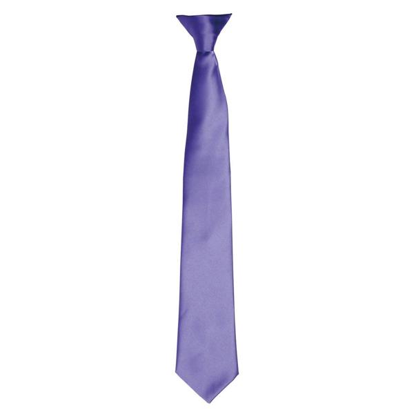 Premier Unisex Adult Satin Tie - Purple