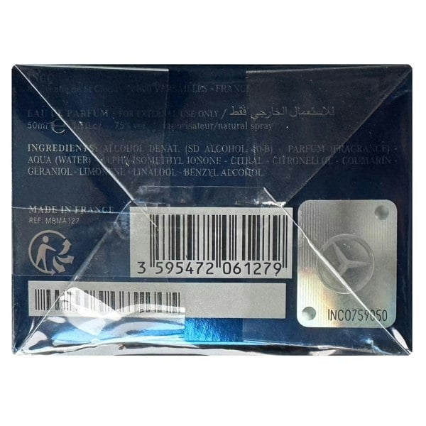 Mercedes-Benz Man Bright Eau de Parfum 50ml Spray