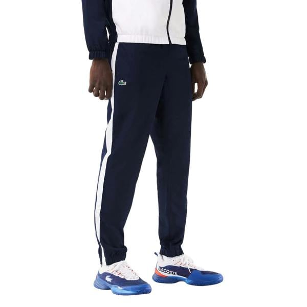 Lacoste Mens Sportsuit Tennis Tracksuit - Navy/White - 