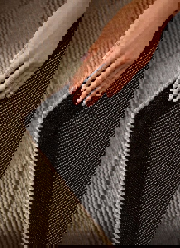 The Rugs Scala Handwoven Wool Rug - Quality Checkered Design