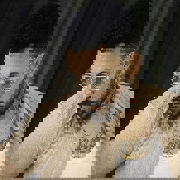 De-Gamme Malta - Bold Geometric Frame Rectangle Polarized Sunglasses