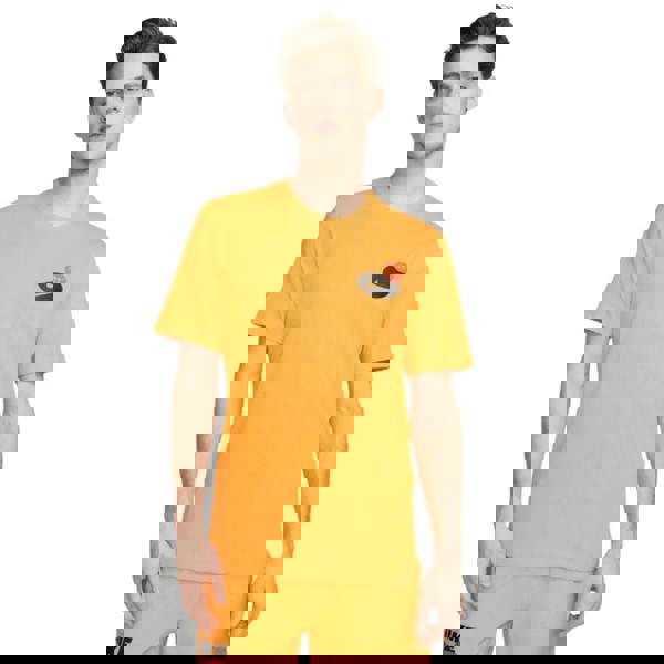 Nike Fv8366 717 Yellow T-Shirt Mens S