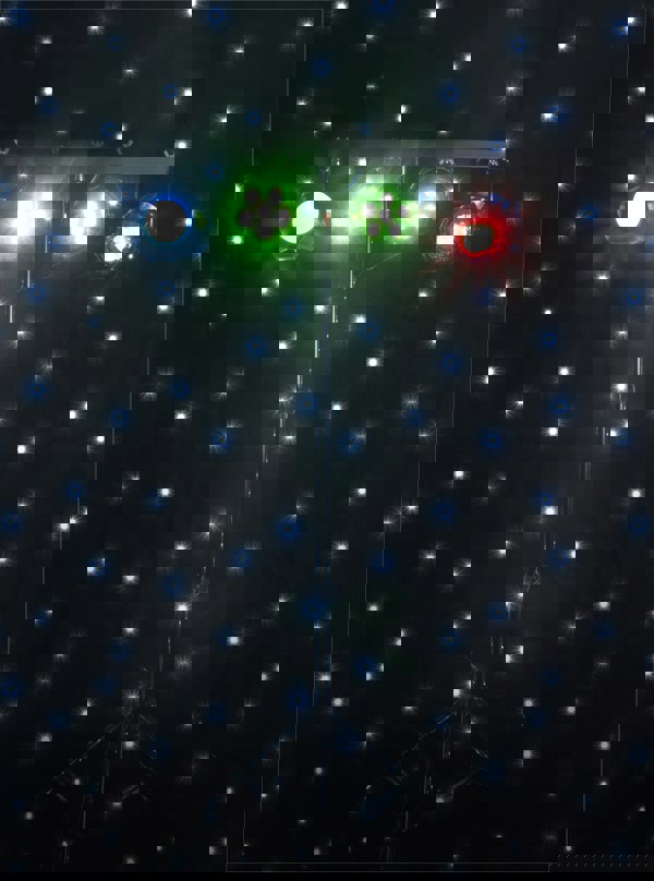 FX Lab Fxlab 4-Way Dj Light & Stand Set