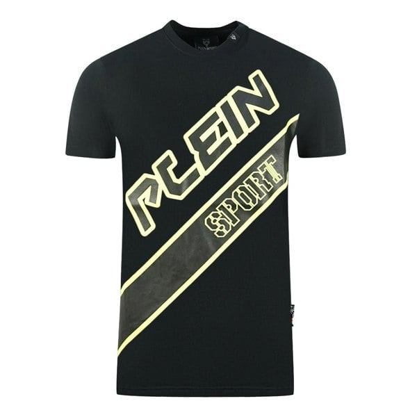 Plein Sport Large Logo T-Shirt - Black