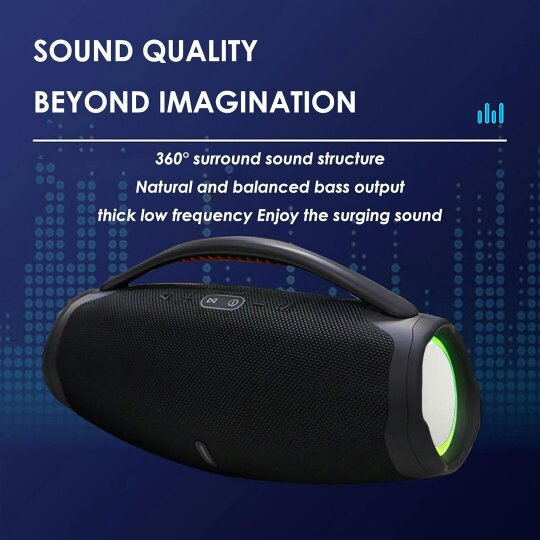Havendro 100W Portable Wireless Bluetooth Speaker Stereo Bass Loud