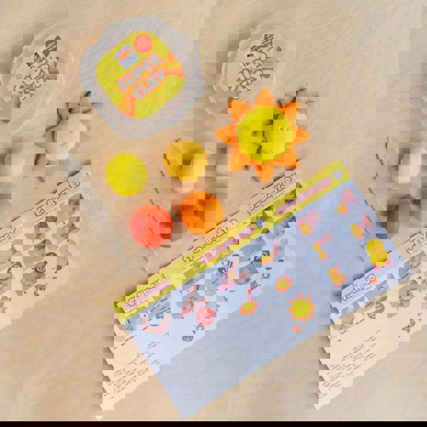 Tiger Tribe Super Clay - Sunrise (Yellow + Orange) Refill