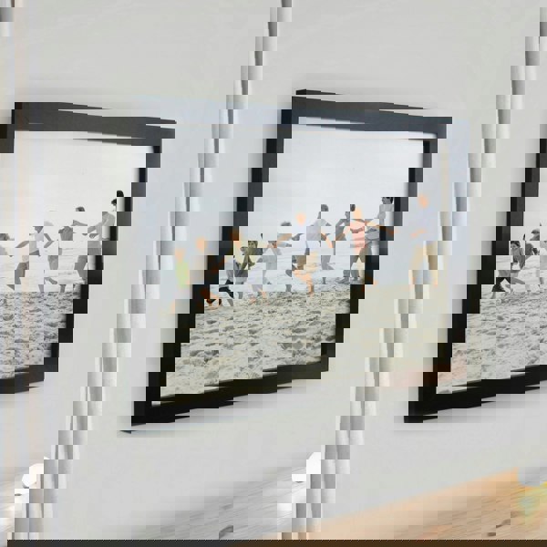 Personalised Memento Company Personalised Photo Upload Black Poster Frame