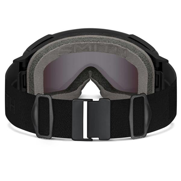 Smith Ski Goggles I/O Mag 0JZ 4Y Blackout ChromaPop Sun Black & CP Storm Blue Sensor Mirror