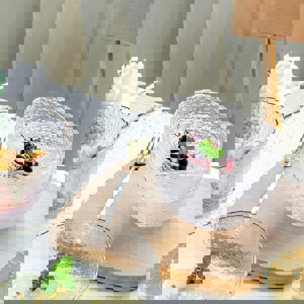 HO51 A Set Of Two Salad Bowls, Glassware-Weilai Concept-Weilai Concept