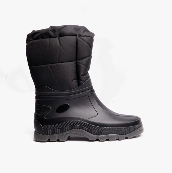 Mud Dogs NORDIC Mens Snow Boots Black