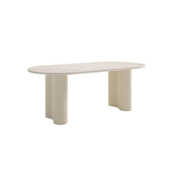 Peru Oval Dining Table, White with drop leaf dining table chairs