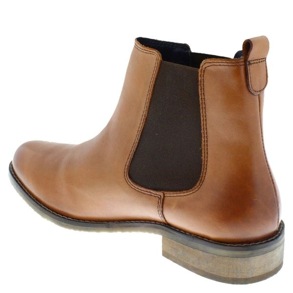Frank James Aintree Ladies Leather Pull On Chelsea Boots