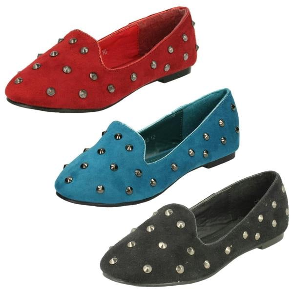 Cutie Girls Cutie Studded Loafer Flat Shoes