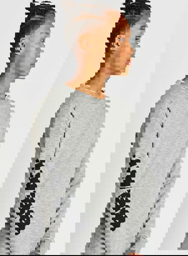 Beat Boyz Club Neutron Crew Sweat Top - Grey Marl