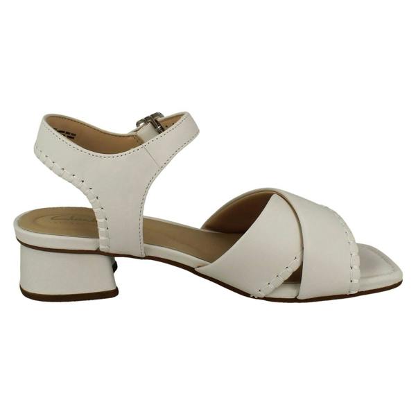 Clarks Ladies Clarks Square Toe Sandals Serina 35 Cross