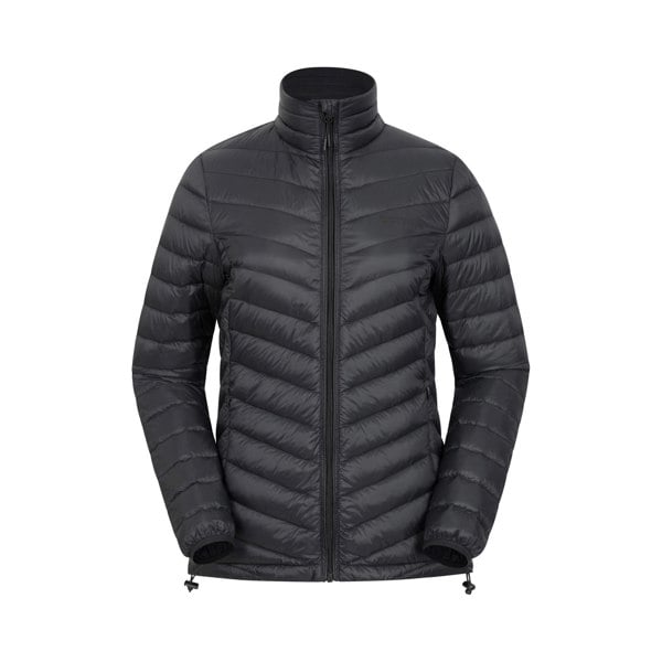 Mountain Warehouse Womens/Ladies Extreme II Featherweight Down Jacket - Black