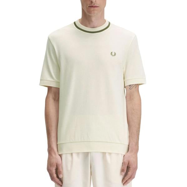 Fred Perry Crew Neck Pique T-Shirt