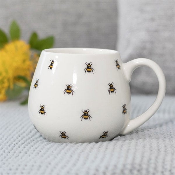 Serano Bee Print Rounded Mug
