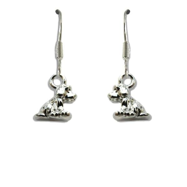 Aye Do Gifts Little Dog Drop Earrings for Women, Kids and Teens