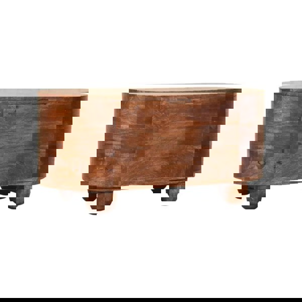 Artisan Furniture Solid Wood Curva Storage Trunk