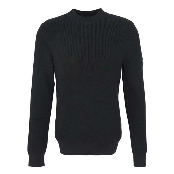Barbour International Crawley Crew Neck Jumper Black