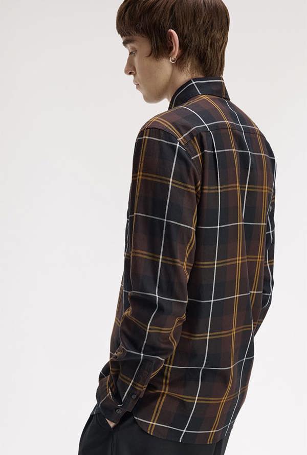 Fred Perry Twill Tartan Shirt