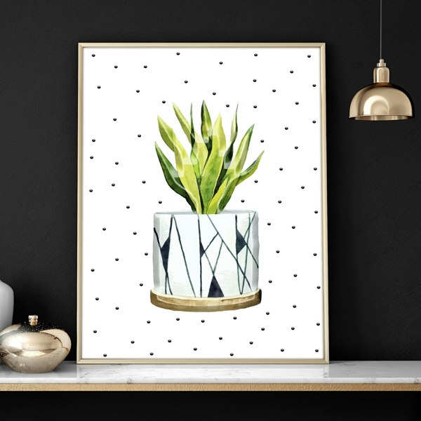 Wall pictures for Kitchen | set of 3 Succulents prints