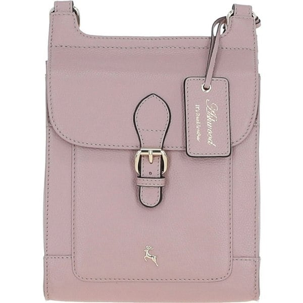 'Eclisse Cuoio' Real Leather Crossbody Bag: X-33
