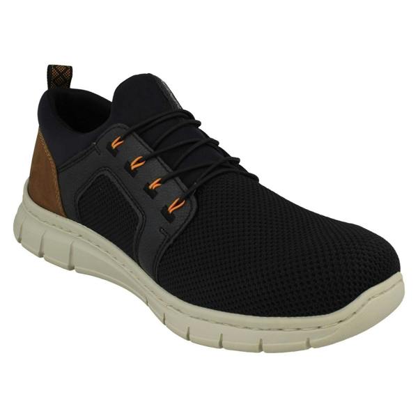 Rieker Mens Rieker Knitted Top Slip On Shoes B7796
