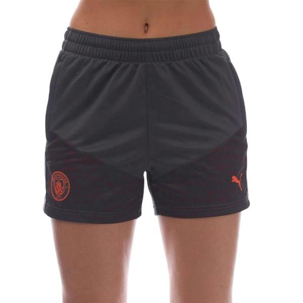 Puma Mens 2023/24 Manchester City FC Shorts - Grey - 
