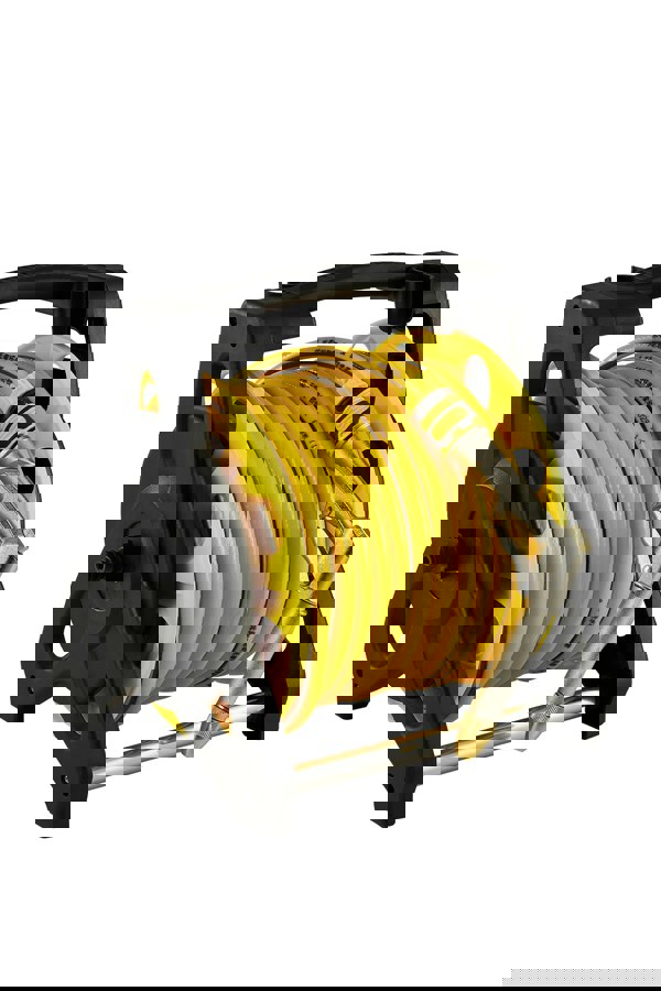 Living and Home 35m Portable Garden Watering Hose Reel Set