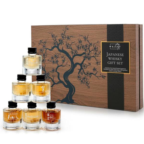 Whisky With Us Japanese Whisky Tasting Set – 6 Premium Miniature Japanese Whiskies
