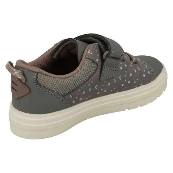 Clarks Girls Clarks Sneaker Style Hook & Loop Summer Shoes - Nova Beat K