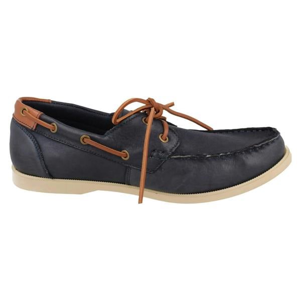 Thomas Blunt Mens Thomas Blunt Lace Up Leather Deck Shoes A2222