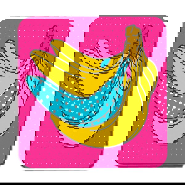 Benjamin Tate Design Pop art banana (Coaster)