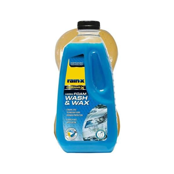 RAIN-X Ceramic High Foam Wash & Wax with Sponge 1L