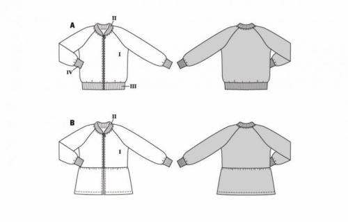 Burda Sewing Pattern 9237 Jackets For Kids, 4-11 (104-146) - Easy