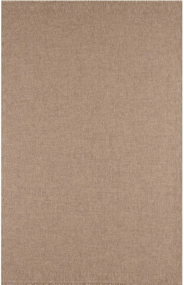 Nature Beige durable, weather-resistant outdoor rug