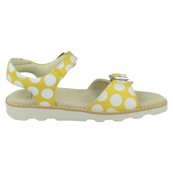 Clarks Girls Clarks Casual Summer Sandals Crown Bloom K