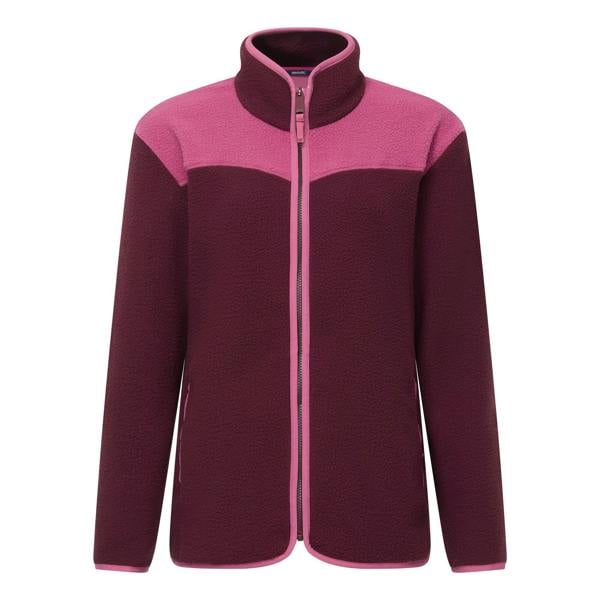 Regatta Womens/Ladies Frankie Borg Full Zip Fleece Jacket - Fig Violet - 