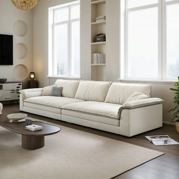 Aiden Sailboat Two Seater, Three Seater Four Seater Sofa, Linen-Rit Concept-Rit Concept