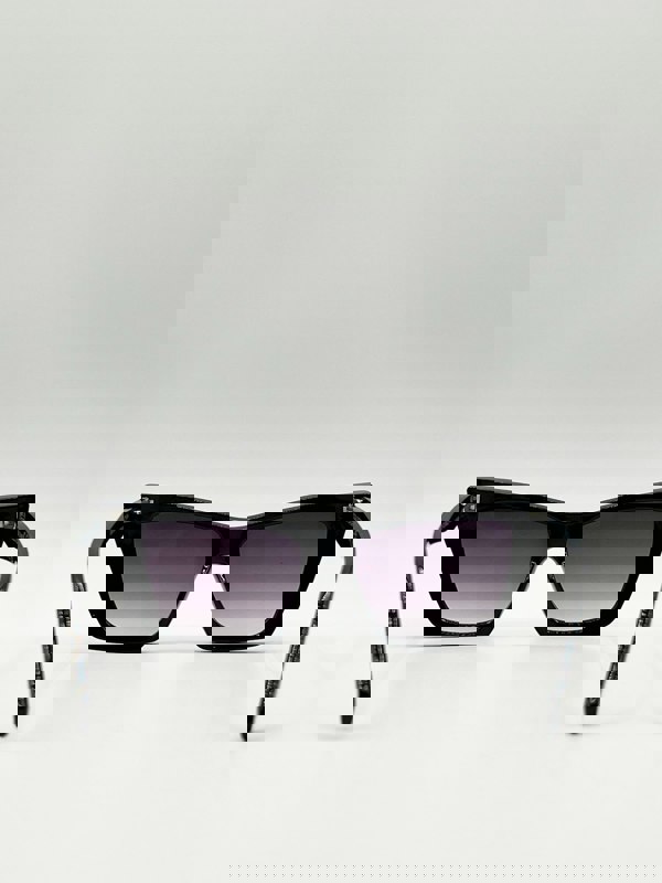 SVNX Oversized angular cateye sunglasses