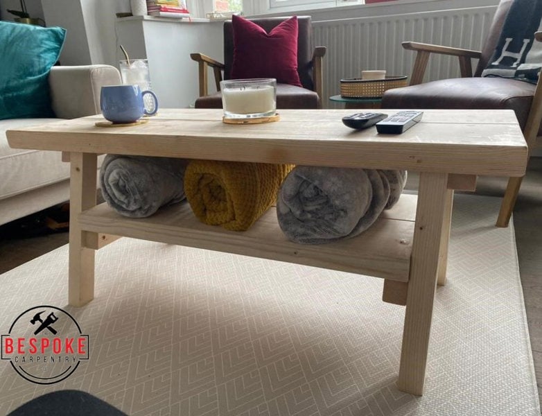 The Bespoke Carpentry Co New England Style Coffee Table