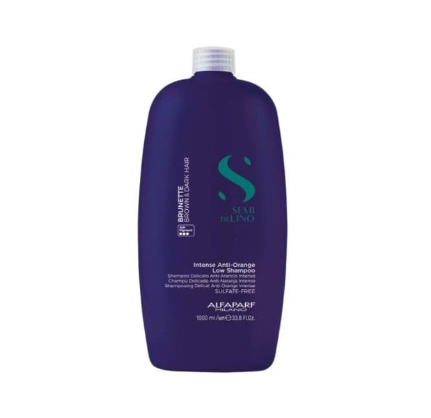 Alfaparf Milano Semi di Lino Brunette Intense Anti-Orange Low Shampoo 1000ml